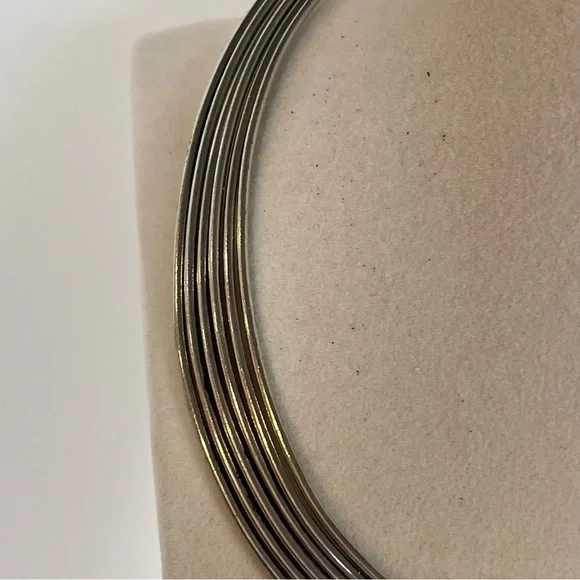 Silver Celtic Knot Choker Necklace - Picture 4 of 7